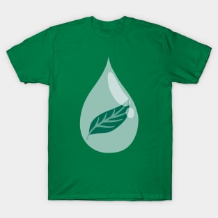 Dewdrop Serenity: Nature's Essence T-Shirt